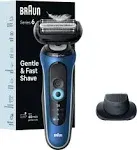 Braun Series 6 Wet/Dry Electric Shaver - Blue