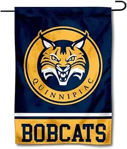 Quinnipiac Bobcats Garden Banner Flag