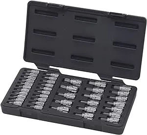 GearWrench 890040 39 Piece Bit Socket Set 1/4" 13mm