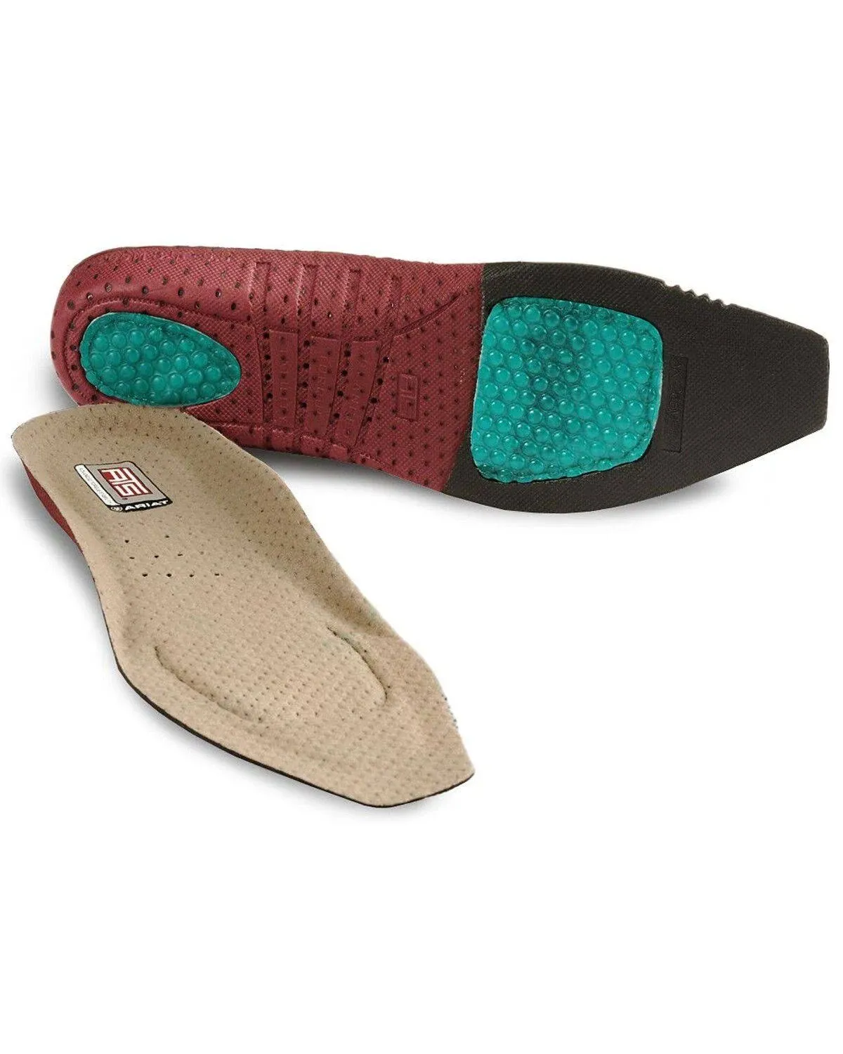 "Ariat Men's ATS Square Toe Insoles"