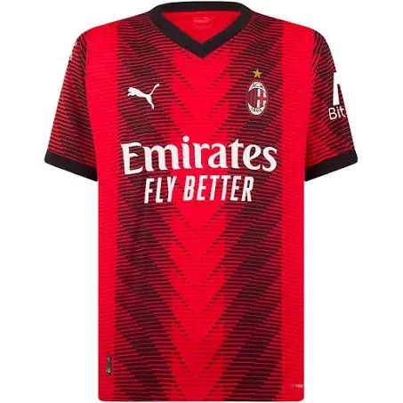 Puma AC Milan 23/24 Authentic Home Jersey - L