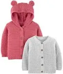 Simple Joys by Carter's Baby 2-Pack Neutral Knit Cardigan Sweaters