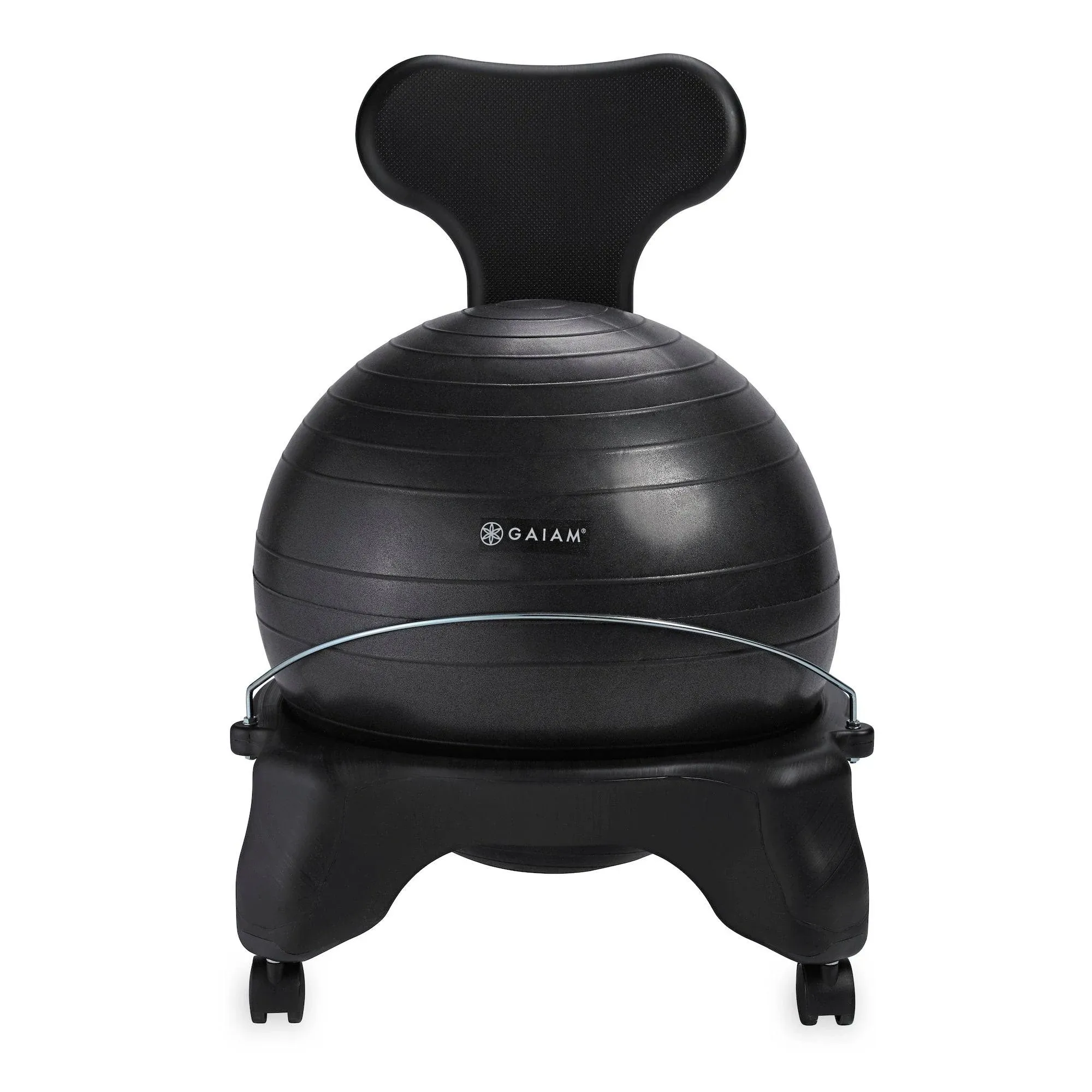 Gaiam Classic Balance Ball Chair Black