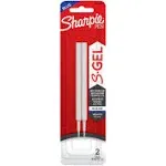 Sharpie S-Gel Pen Ink Refill 0.7mm Medium Point 2/Pk Blue Ink Office School Home