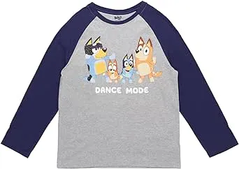 Bluey Bingo Dad Toddler Boys Matching Family Long Sleeve T-Shirt Bluey Family 4T