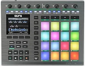 Nektar Aura - Beat Composer and DAW Controller, Metallic Grey, 16 Pads