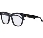 GUCCI GG0958O 004 Black 52mm Eyeglasses New Authentic