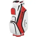 Callaway 2024 Org 14 Golf Cart Bag White Fire