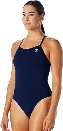 TYR Women's Durafast Elite Solid Diamondfit 30 Navy