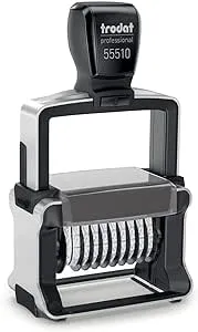 Trodat Ten Digits Professional Self-Inking Numberer Stamp