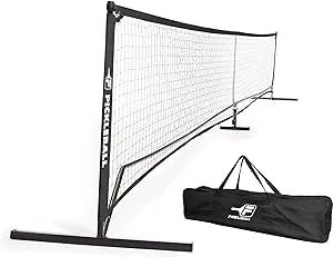 FILA Accessories Pickleball Net - Pickle Ball Game with Net Regulation Size 22 ft - All-Weather Pickle Ball Mesh Net - Includes Carry Bag - Durable, Quick & Easy Setup