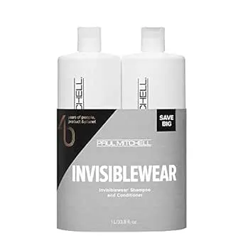 Paul Mitchell Invisiblewear Shampoo & Conditioner Set 2 piece 33.8 oz