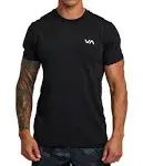 RVCA Sport Vent Logo Graphic T-Shirt in Black