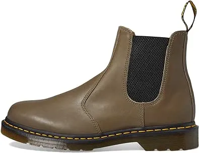 Dr. Martens Unisex 2976 Chelsea Boot - Waxed Full Grain - Men&#039;s Size 7 - Black