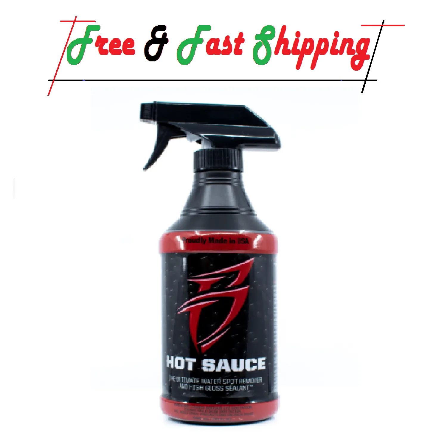 Boat Bling Hot Sauce Water Spot Remover and Boat Cleaner Detailer 20 oz