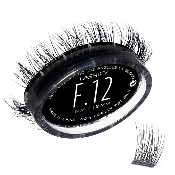 Lashify Fluffy 12mm Gossamer Eyelash Extensions Refill