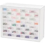 Iris USA, 64 Drawer Parts Cabinet, White