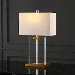 Safavieh Maddock Crystal Table Lamp White/Gold - Transitional - Table Lamps - by Safavieh | Houzz