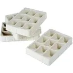 Earring Tray Inserts for Jewelry Storage and Organization, Set of 4