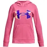 Girls Under Armour Iridescent Logo Armour Fleece Hoodie (5)