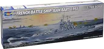 Trumpeter 1/700 05752 French Battleship Jean Bart 1955