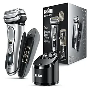 Braun Electric Razor for Men Waterproof Foil Shaver Series 9 Pro 9477cc