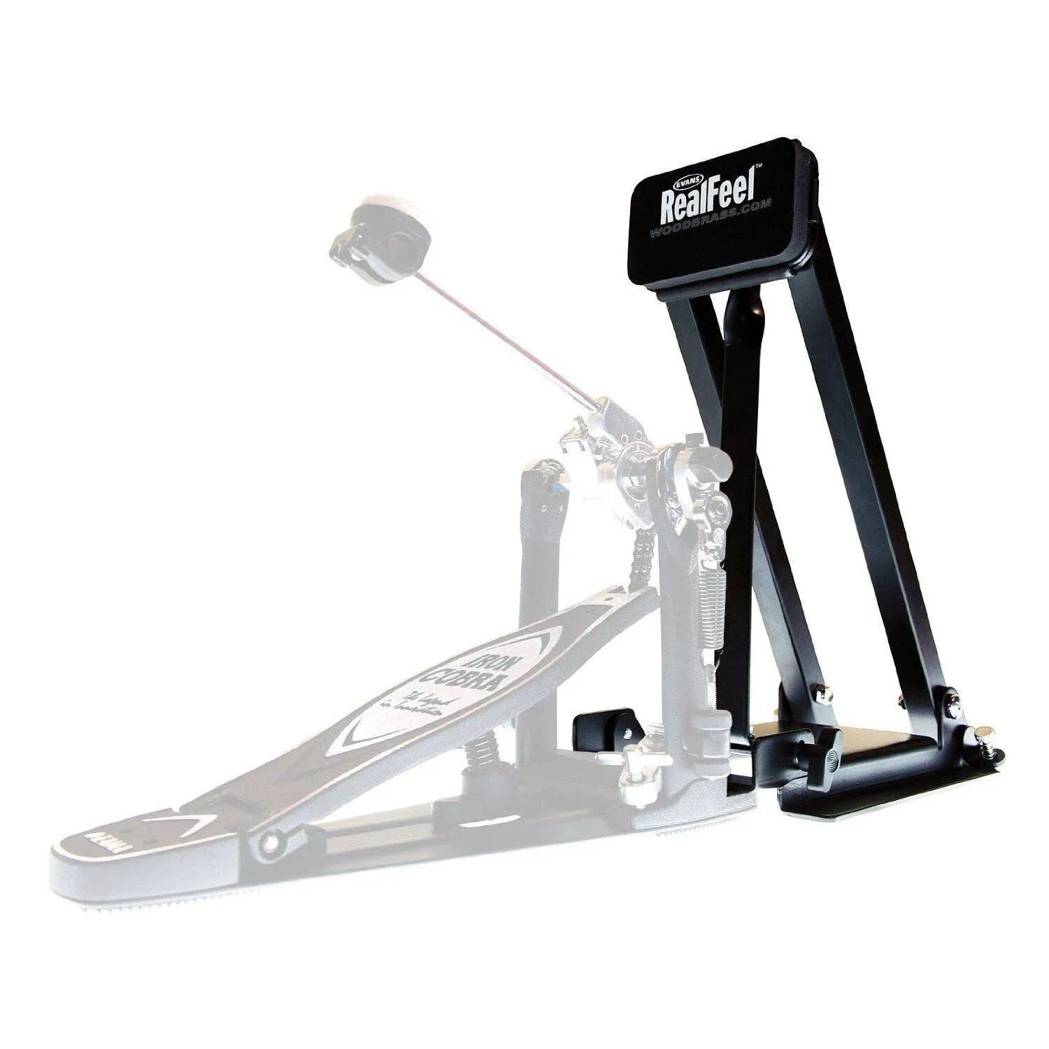 RealFeel by Evans Folding Bass Drum Pedal Practice Pad