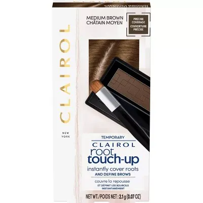 Clairol Medium Brown Temporary Root Touch Up Concealing Powder