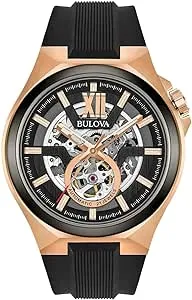 Mens Bulova Automatic Watch 98A177