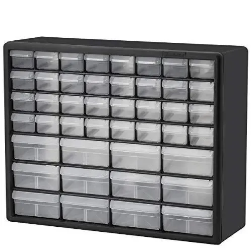 Akro-Mils 10144, 44 Drawer Plastic Parts Storage Hardware and Craft Cabinet, ...