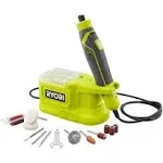 Techtronics Ryobi ONE+ 18V PRT100B Cordless Precision Rotary Tool (Tool Only-...