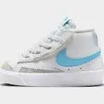 Nike Blazer Mid '77 Shoes Toddler 8T Summit White/Aquarius BLUE-PHOTON Dust