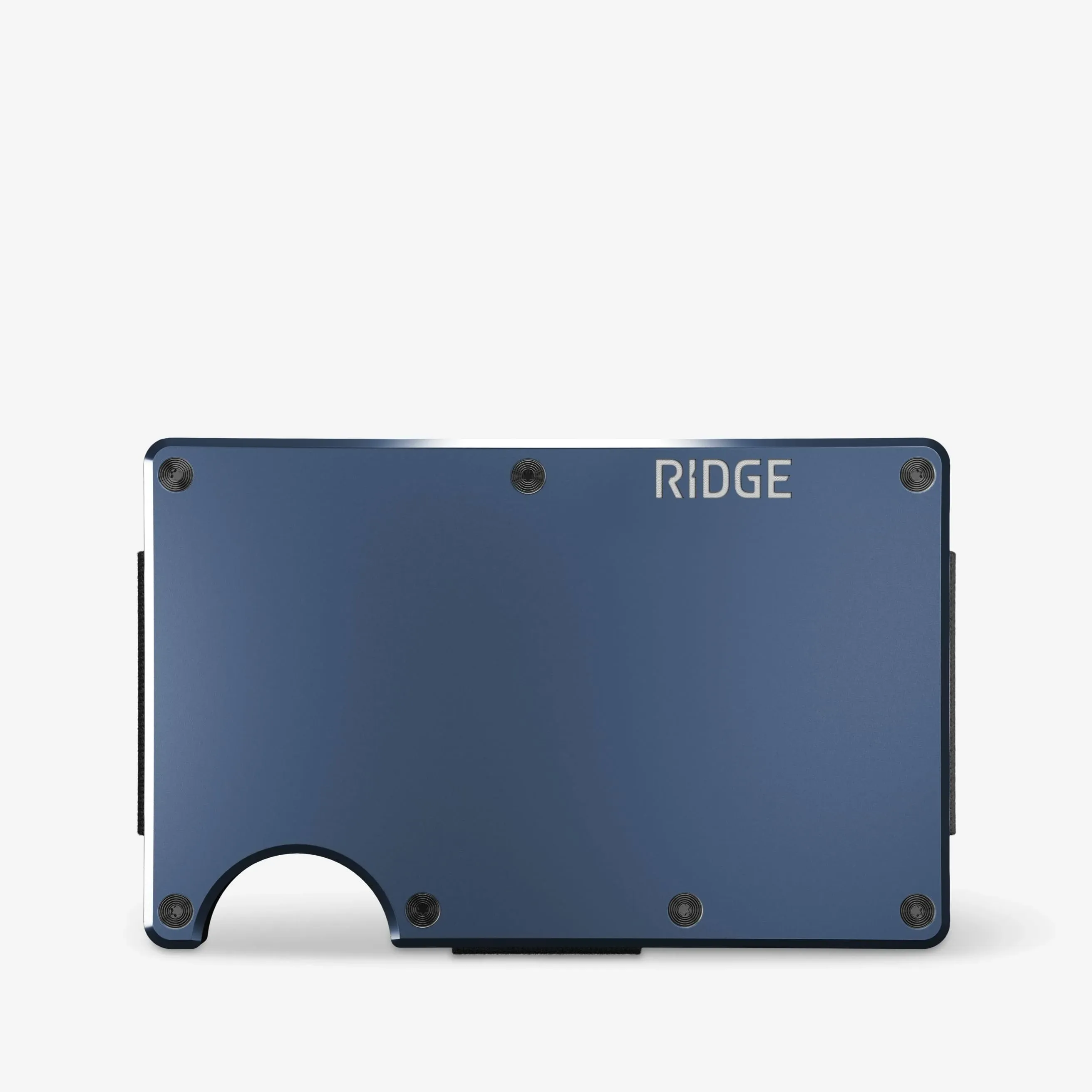 Ridge Wallet Aluminum Alpine Navy (Money Clip)