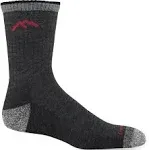 Darn Tough Men's Hiker Micro Crew Cushion Socks, Black, M