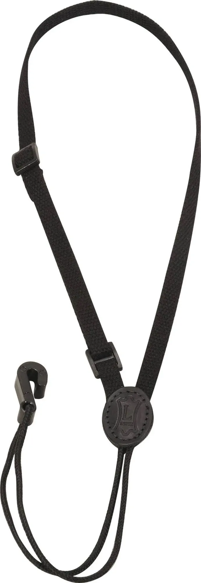 Levy's M22 Cotton Ukulele Strap, Black