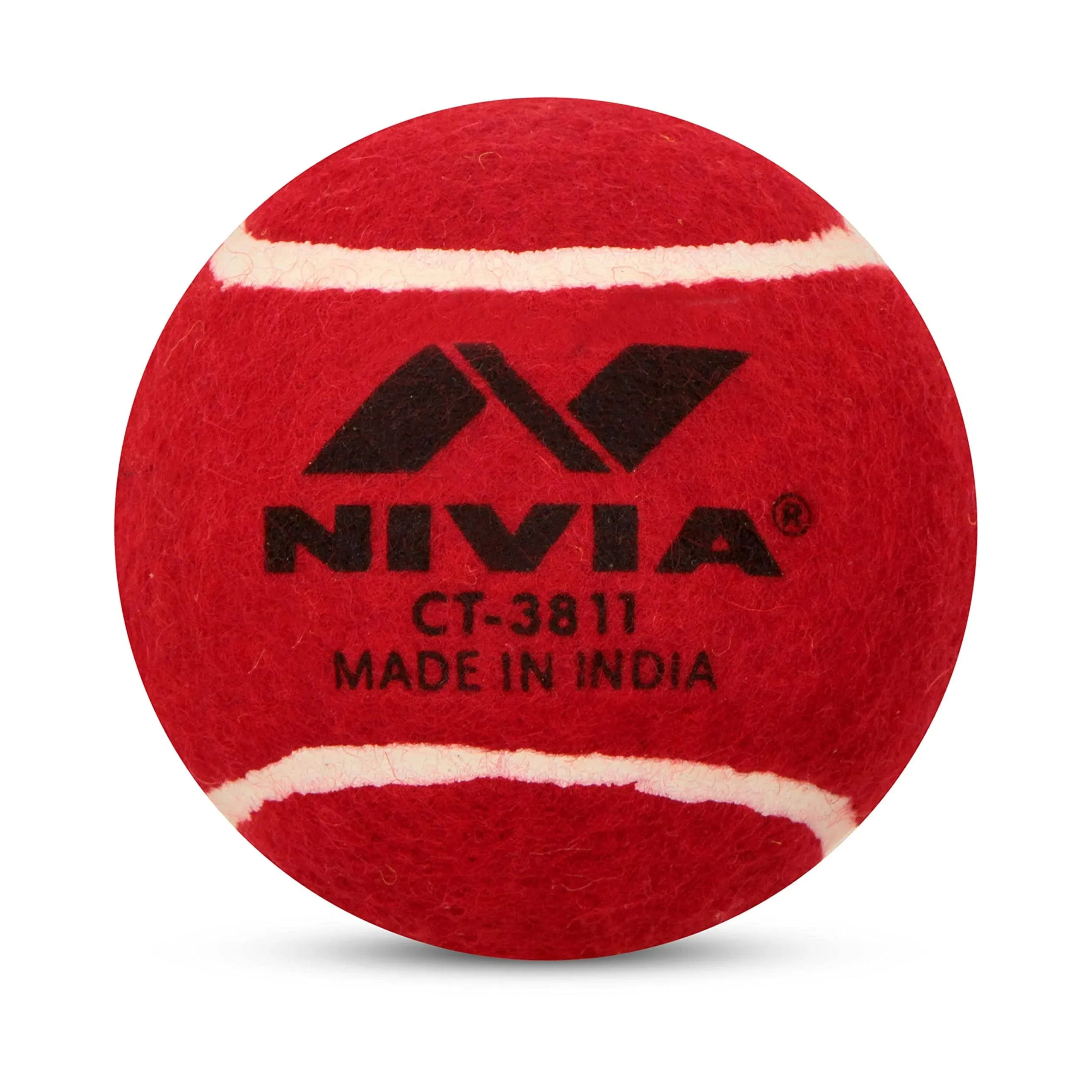 Nivia Heavy Tennis Ball (Red/Yellow) - 1/2 dozen