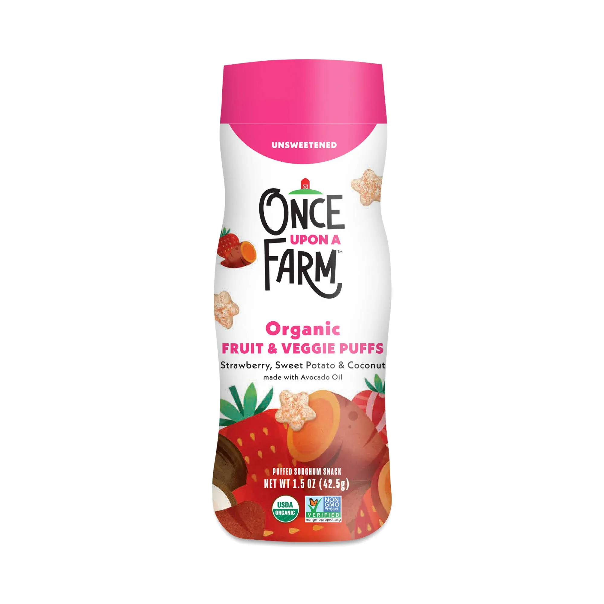 Once Upon A Farm Organic Fruit & Veggie Puffs