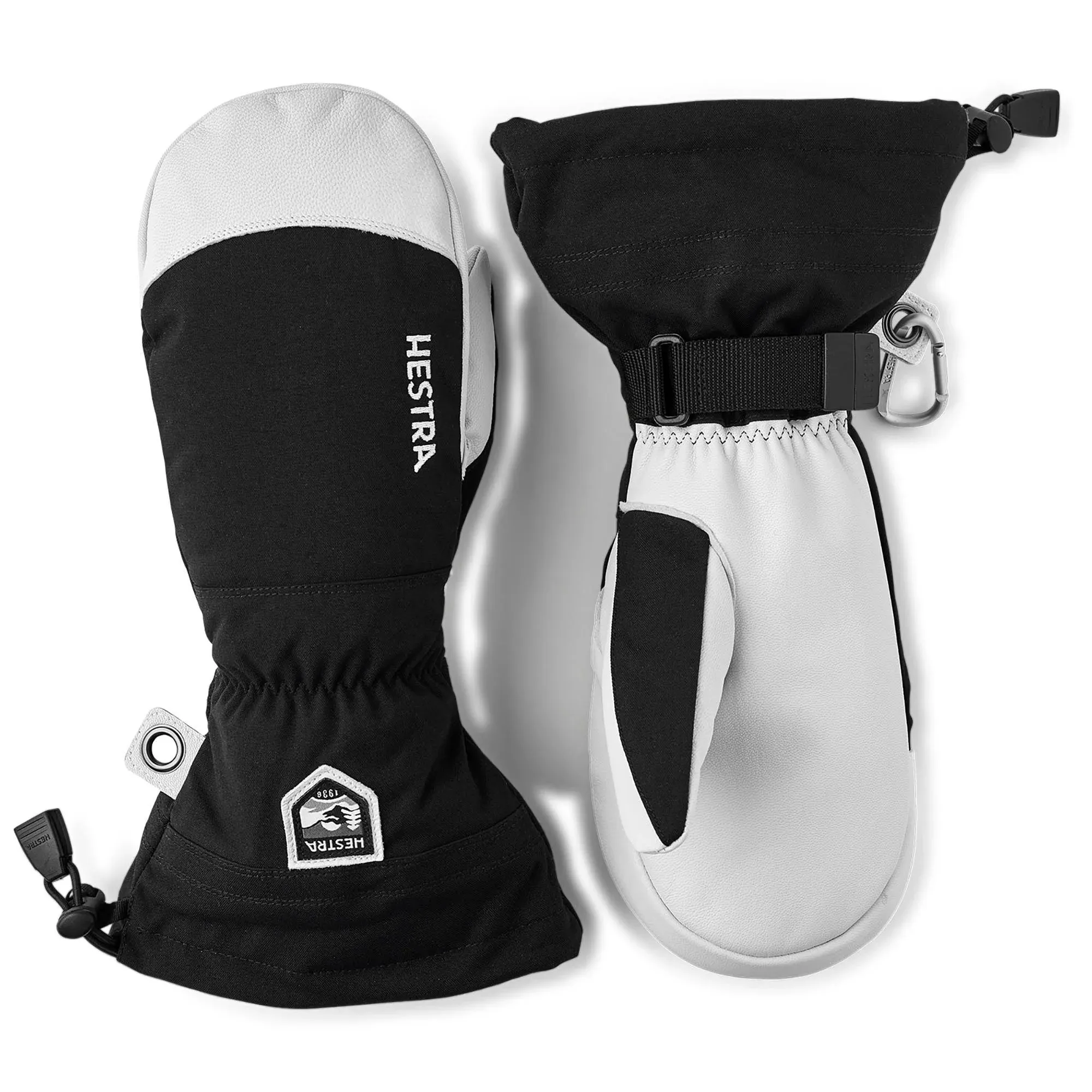 Hestra Army Leather Heli Ski - Mitt 10 / Black