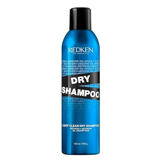 Redken Deep Clean Dry Shampoo | Instantly Refreshes Hair & Absorbs Oil In Between Washes | No Buildup or Residue | For All Hair Types, For Dark or Light Hair