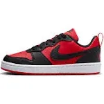 Nike Court Borough Low Recraft Big Kids' Shoes - University Red/White/Black