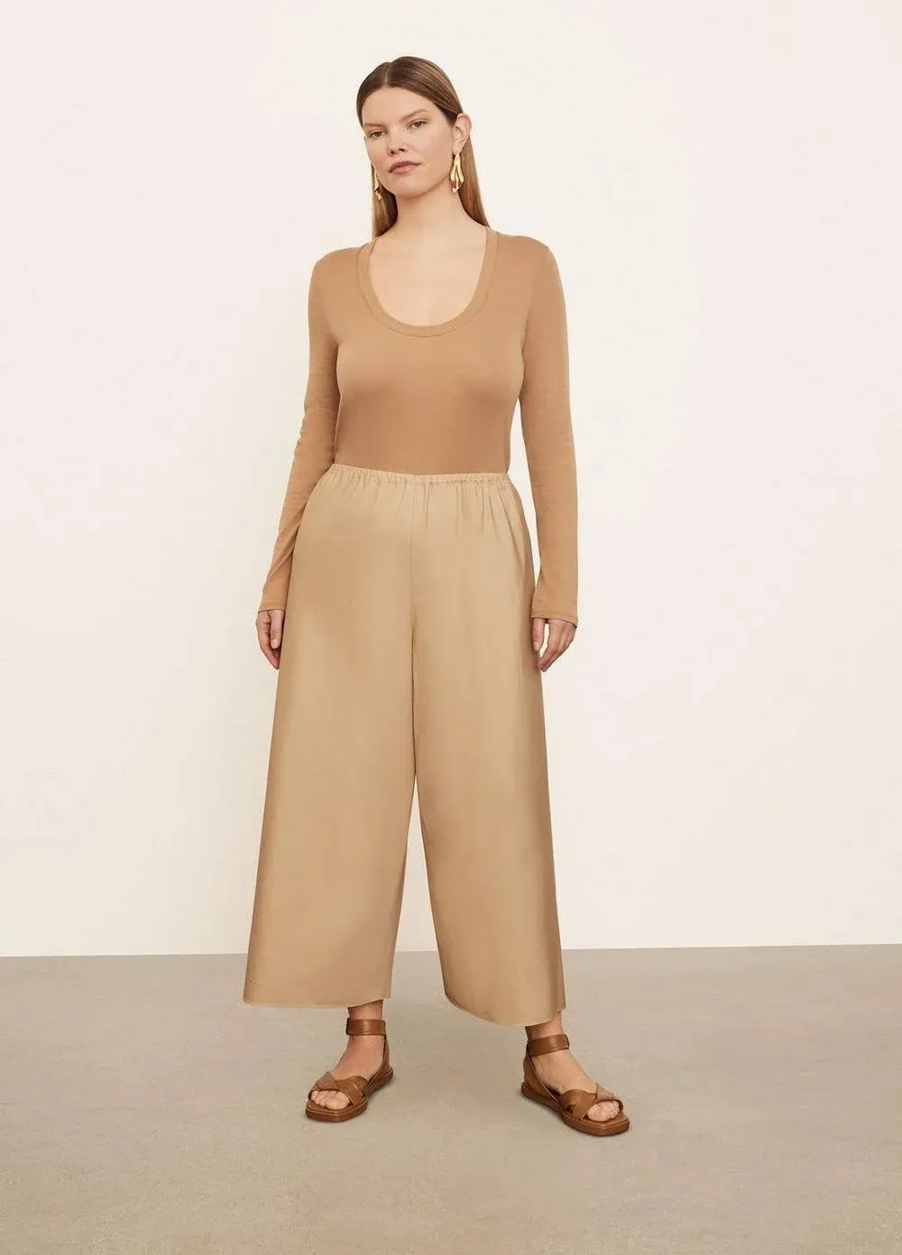 Poplin Bias Cotton Culottes