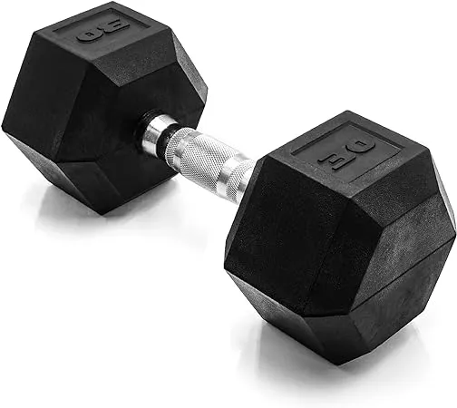 CAP Barbell Coated Hex Dumbbell Weight | Multiple Options