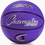 Champion Sports Junior Rubber Basketball Purple