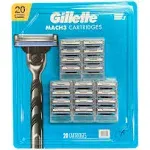 Mach3 Men's Razor Blades - 20 ct