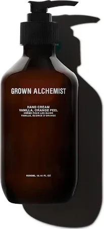 Grown Alchemist Hand Cream: Vanilla, Orange Peel 300ml