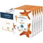 Hammermill Printer Paper, Multipurpose Inkjet Paper 24 lb, 8.5 x 11 - 5 Ream (2,500 Sheets) - 96 Bright, Made in the USA, 105050C