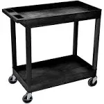 EC11-G 32" x 18" Tub Cart - Two Shelves