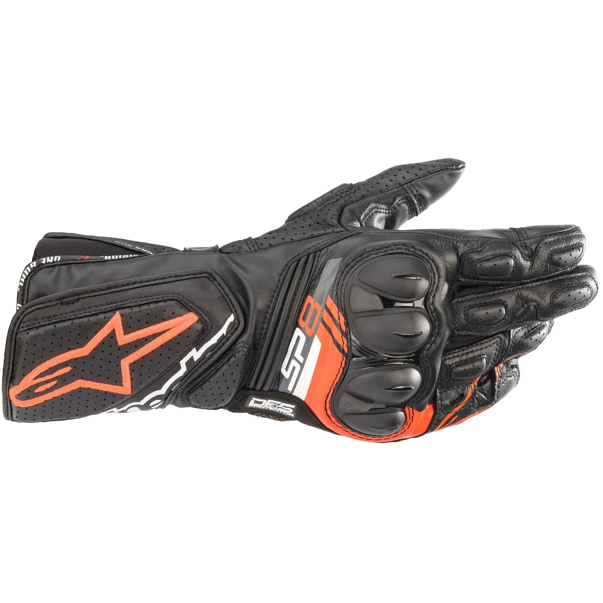 Alpinestars SP-8 V3 Gloves Black White Red