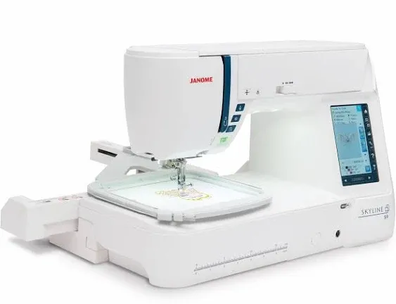 Janome Skyline S9 Sewing and Embroidery Machine