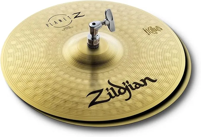 Avedis Zildjian Company Planet Z HiHat Cymbal Pair, New 2020, 14" (ZP14PR)